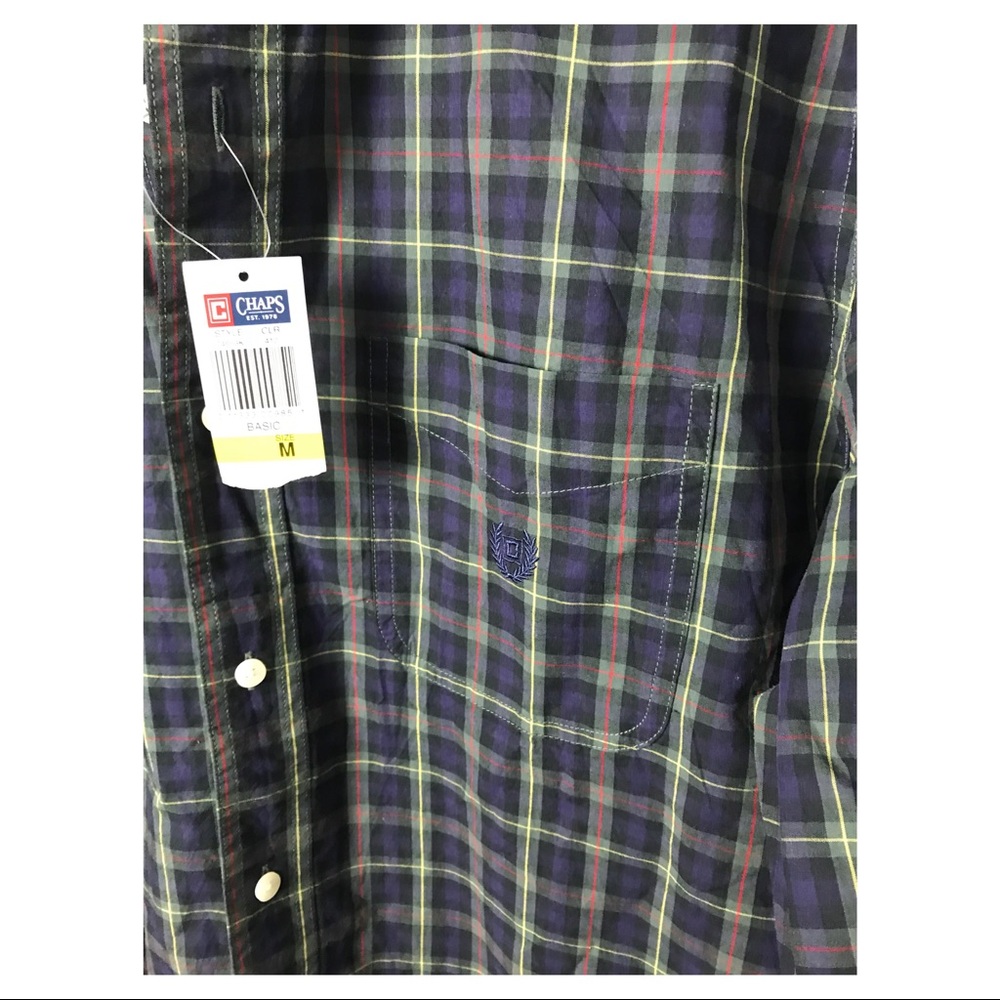 NWT chaps button down M - Picture 2 of 4